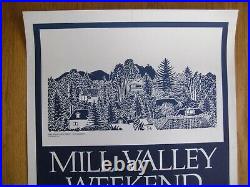 Fillmore poster era Mill Valley Weekend Tom Killion 1980