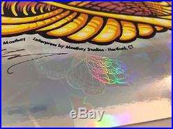 Forever Grateful Dead AJ Masthay Print Poster Signed #d xx/100 LE MINT Rose Foil