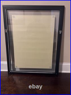 Framed Grateful Dead Fare The Well GD50 Status Serigraph Chicago 2015 Poster