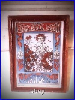Framed Grateful Dead Poster