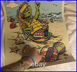 Furthur 2011 Tour Poster Jones Beach In Wantagh, NY #114/400 Free Shipping