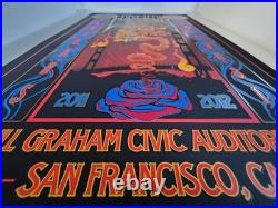 Furthur 2012 NYE Poster Biffle San Francisco Grateful Dead #465/600 Dragon