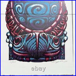 Furthur Edgefield OR 3 Panel Poster Set Signed & Numbered by AJ Masthay (2012)