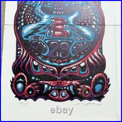 Furthur Edgefield OR 3 Panel Poster Set Signed & Numbered by AJ Masthay (2012)