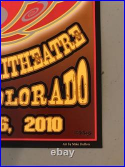Furthur Grateful Dead & Co Red Rocks 2010 Rare Hand Numbered 1st Ed. Poster