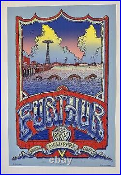 Furthur Grateful Dead Coney Island Ny 2012 Original Silkscreen Concert Poster