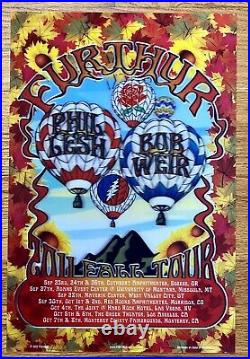 Furthur Grateful Dead Fall Tour 2011 Original Concert Lenticular 3d Poster Lesh