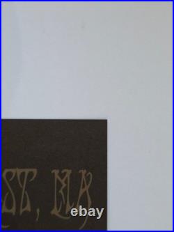 Furthur Grateful Dead Fall Tour 2012 Poster (Richard Biffle) #667/700