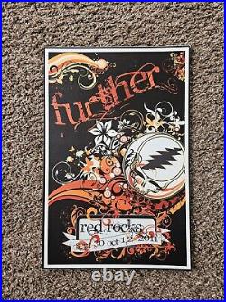 Furthur Grateful Dead Red Rocks Amphitheatre 2011 Concert Poster