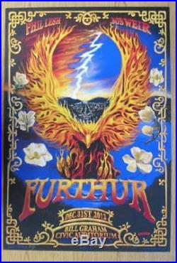 Furthur Grateful Dead San Francisco 2012 Knauer Concert Poster Silkscreen C