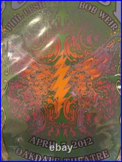 Furthur Grateful Dead Wallingford 2012 Concert Poster Dubois Silkscreen Original