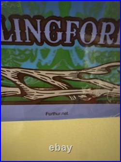 Furthur Grateful Dead Wallingford 2012 Concert Poster Dubois Silkscreen Original