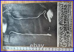 GEORGE THOROGOOD Concert Poster at Armadillo World Headquarters Feb 16, 1980