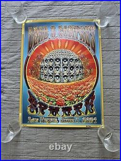 GOLD FOIL Poster Dead & Company Sphere Las Vegas NV 2024 #/300 Mike DuBois