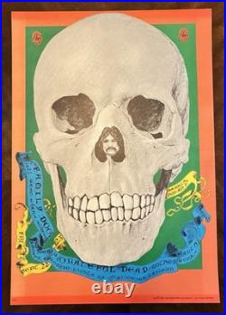 GRATEFUL DEAD 1967 9/22-23 Denver No. 82-1 Poster Family Dog 1st Edition Vintage