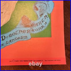GRATEFUL DEAD 1967 9/22-23 Denver No. 82-1 Poster Family Dog 1st Edition Vintage