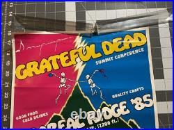 GRATEFUL DEAD 1985 Boreal Ridge Concert Poster Highest Dead Concert in the World