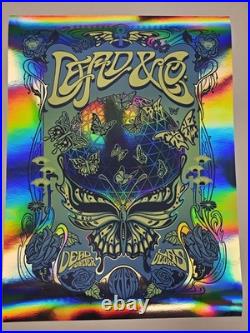 GRATEFUL DEAD AND CO JUNE 8th 2024 FOIL PRINTING PROOF #PP LIANE PLANT SPHERE