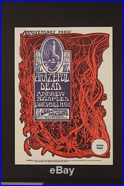 Grateful Dead Anniversary Party Original Poster By Stanley Mouse &alton Kelly