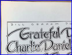 GRATEFUL DEAD APRIL 22, 1979 SPARTAN STADIUM CALIF CONCERT POSTER By RANDY TUTEN