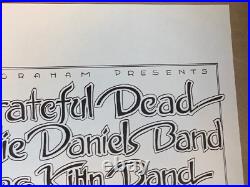 GRATEFUL DEAD APRIL 22, 1979 SPARTAN STADIUM CALIF CONCERT POSTER By RANDY TUTEN