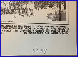 GRATEFUL DEAD APRIL 22, 1979 SPARTAN STADIUM CALIF CONCERT POSTER By RANDY TUTEN
