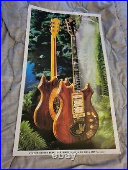 GRATEFUL DEAD AUTOGRAPHED Tiger Signed poster, given to Ram Rod SOTHEBYS GARCIA