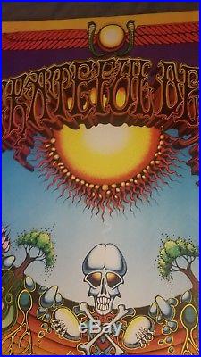 GRATEFUL DEAD Aoxomoxoa AOR 2.24 FIRST PRINTING CONCERT POSTER RICK GRIFFIN
