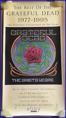 GRATEFUL DEAD Autographed ALTON KELLEY SIGNED PROMO LITHOGRAPH POSTER of 1996 CD