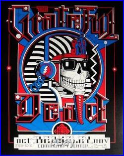 Grateful Dead Berkley Community Theater Original Concert Poster By Rick Griffin