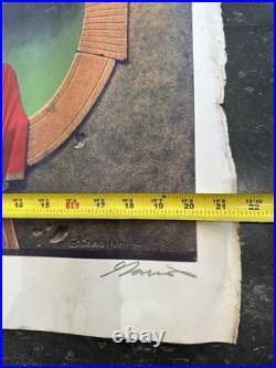 GRATEFUL DEAD BLUES FOR ALLAH ORIGINAL Poster Signed And Numbered GARRIS 1974