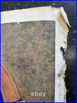 GRATEFUL DEAD BLUES FOR ALLAH ORIGINAL Poster Signed And Numbered GARRIS 1974