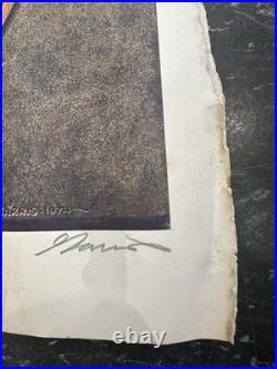 GRATEFUL DEAD BLUES FOR ALLAH ORIGINAL Poster Signed And Numbered GARRIS 1974