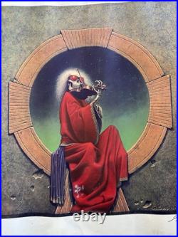 GRATEFUL DEAD BLUES FOR ALLAH ORIGINAL Poster Signed And Numbered GARRIS 1974