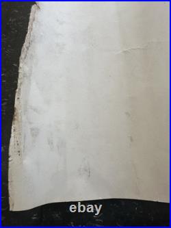 GRATEFUL DEAD BLUES FOR ALLAH ORIGINAL Poster Signed And Numbered GARRIS 1974