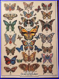 GRATEFUL DEAD & COMPANY 2019 SUMMER TOUR Butterflies Show Edition s/n