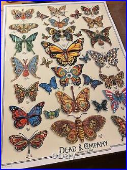 GRATEFUL DEAD & COMPANY 2019 SUMMER TOUR Butterflies Show Edition s/n