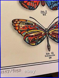 GRATEFUL DEAD & COMPANY 2019 SUMMER TOUR Butterflies Show Edition s/n