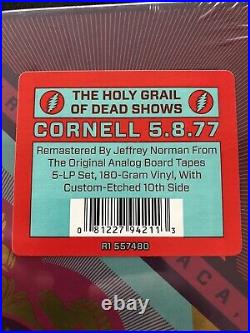 GRATEFUL DEAD Cornell 5/8/77 5LP Box Set Vinyl Ltd Edition of 7700 New Sealed