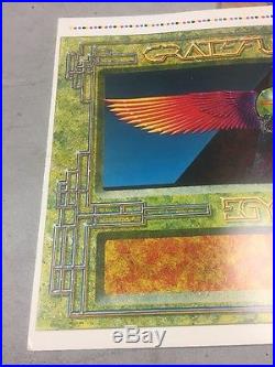 GRATEFUL DEAD EGYPT 1978 CONCERT TOUR POSTER Wings By Pyramid Color Check