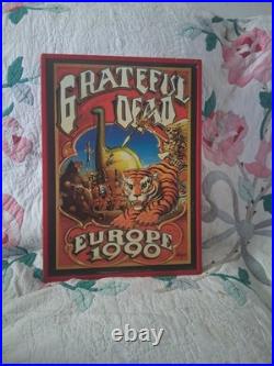 GRATEFUL DEAD EUROPE 1990 Original Poster Artist Rick Griffin 33.5h X 24w