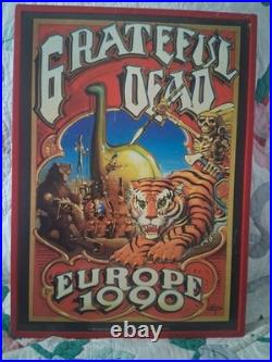 GRATEFUL DEAD EUROPE 1990 Original Poster Artist Rick Griffin 33.5h X 24w