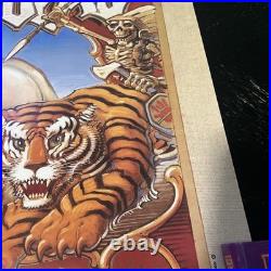 GRATEFUL DEAD EUROPE 1990 Original Poster Artist Rick Griffin 33.5h X 24w