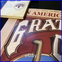 GRATEFUL DEAD EUROPE 1990 Original Poster Artist Rick Griffin 33.5h X 24w