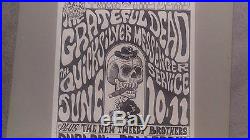 Grateful Dead Family Dog Fd # 12 First Printing Concert Poster Quick & The Dead