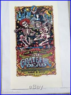 GRATEFUL DEAD FARE THEE WELL CHICAGO AJ MASTHAY & MIKE DUBOIS EDITION 6 POSTERS