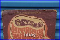 GRATEFUL DEAD JEFFERSON AIRPLANE POSTER BG-23 1st PRINT 1966 (HAS DAMAGE)