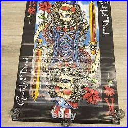 GRATEFUL DEAD KING OF ROSES #8500 POSTER FUNKY 22.5 x 34.5 P31