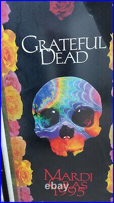 GRATEFUL DEAD MARDI GRAS 1995 FRAMED second print numbered see pics