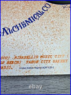 GRATEFUL DEAD MORNING GLORY POSTER Lake Tahoe Limited Reprint 4783/5000